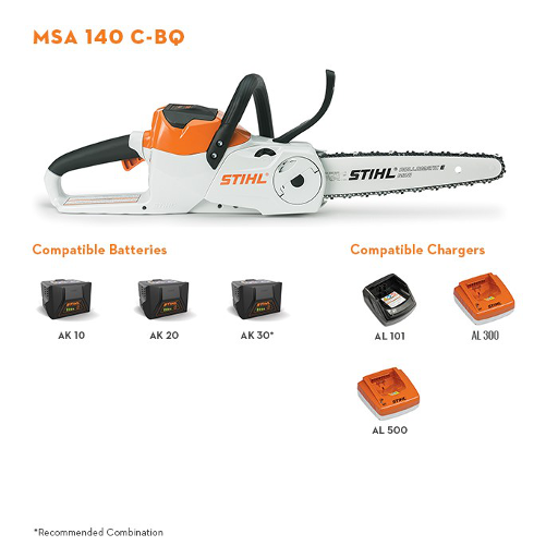 Stihl MSA 140 C-BQ compatibility