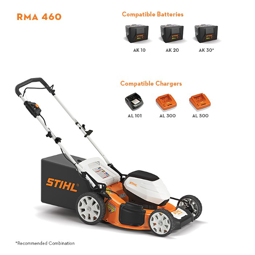 Stihl RMA S460 Lawnmower compatibility