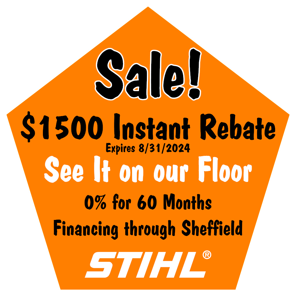 $1500 Instant Rebate 0% for 60 Month Financing Available