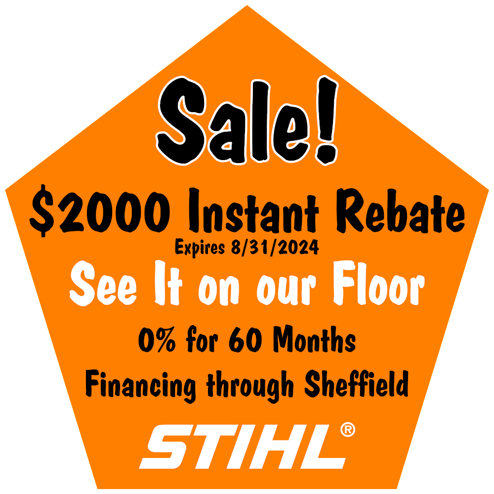 $2000 Instant Rebate 0% for 60 Month Financing Available