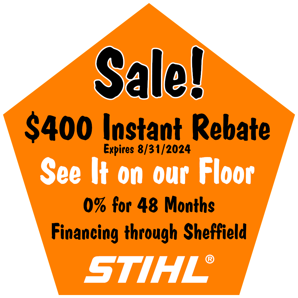 $400 Instant Rebate 0% for 48 Month Financing Available